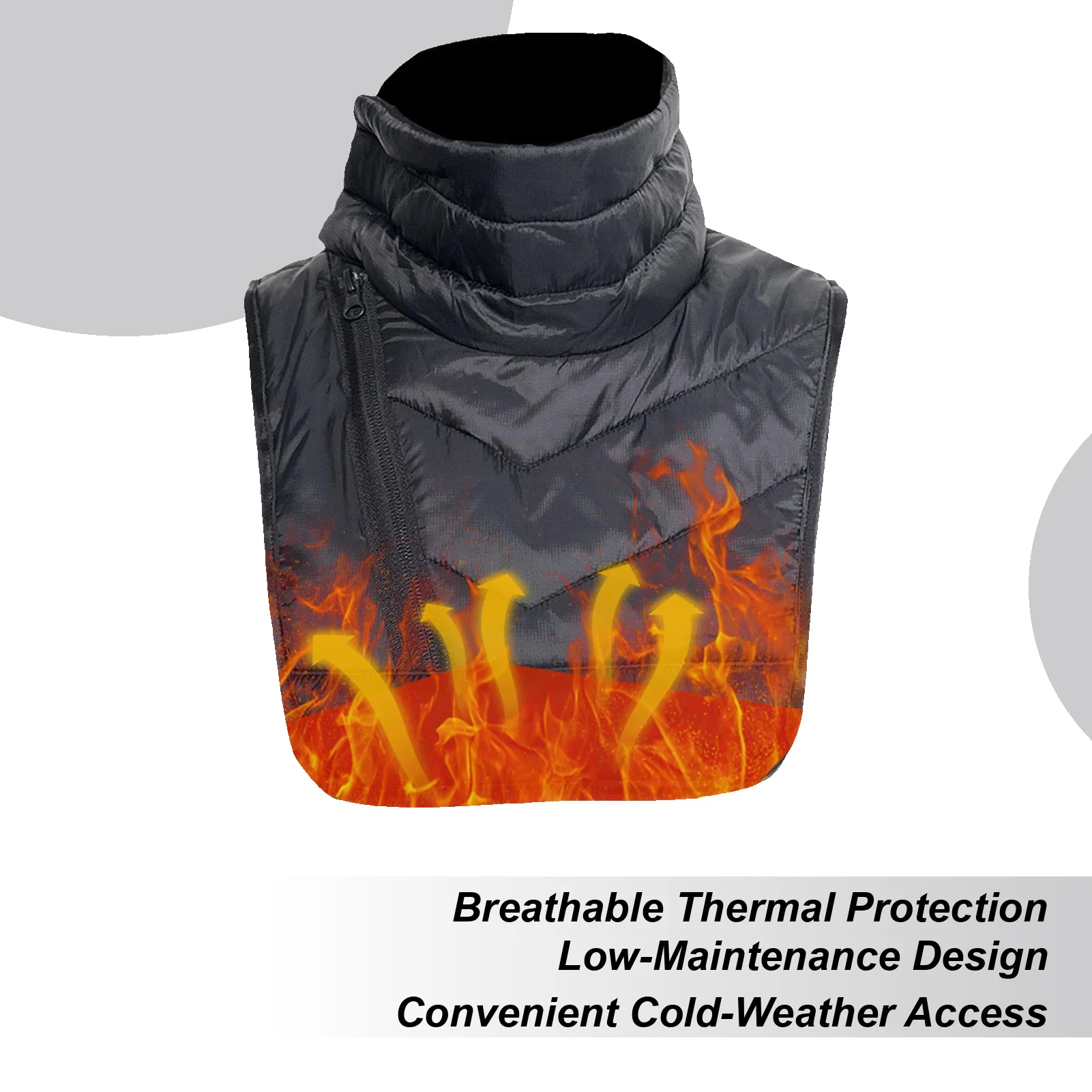 

Мотоциклетная защита шеи, дышащая с застежкой-молнией, зимние гетры для шеи, велосипедные гетры для катания на лыжах, рыбалки, бега, пешего туризма на открытом воздухе