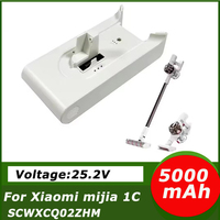 2025 SCWXCQ02ZHM Replacement Battery 1C-P1916-SDI-25R For Xiaomi Mijia Handheld Wireless Vacuum Cleaner Lite 1C 5000mAh Battery