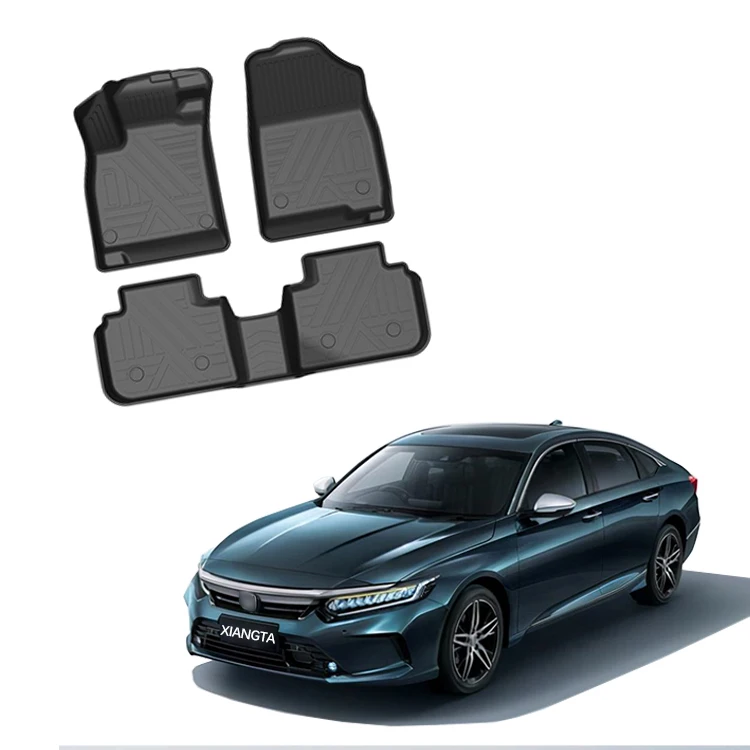 High Quality TPE Material Front Rear Car Mats for Honda INSPIRE Tpe Car Mats Car Accessories Floor Mat