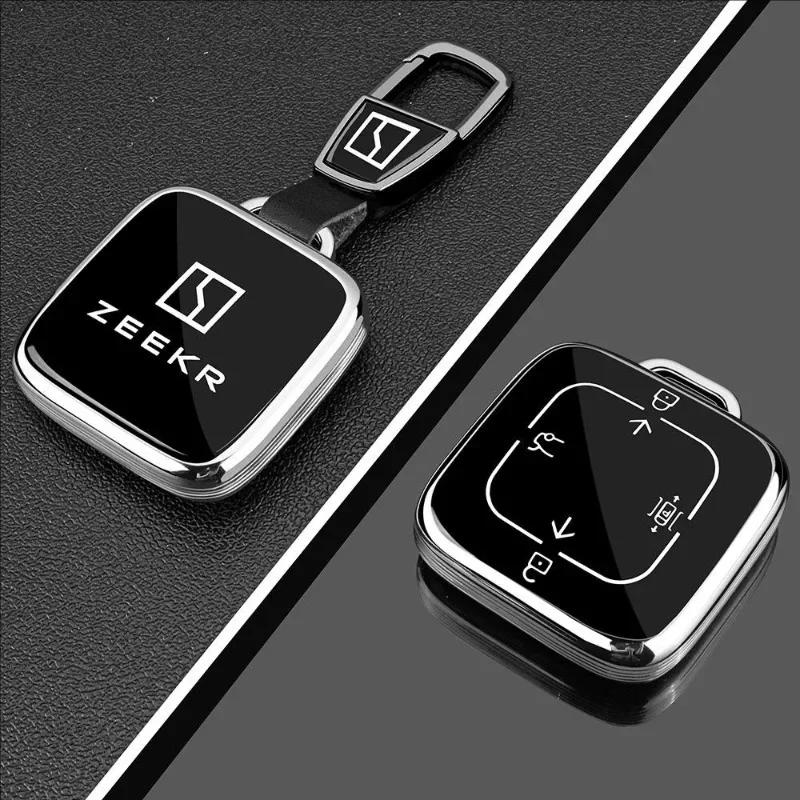 

Premium TPU Key Cover Case for Zeekr 9X Yao Hei Edition (2025) / 001 (2026) - Protective Key Fob Shell Keybag