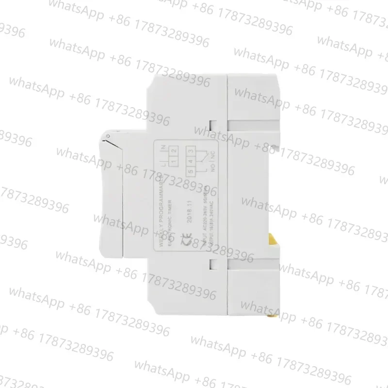 THC15A مفتاح التحكم في الوقت AHC مؤقت مثبت على السكك الحديدية صندوق توزيع تناظري رقمي تركيب oktimer