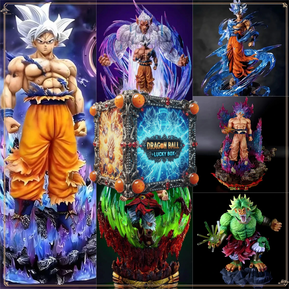 أنيمي لعبة دراغون بول Z عمل الشكل صندوق الغموض 5-30 سنتيمتر تحصيل اللعب سون جوكو فيغيتا جذوع ماجين بو شخصية نموذج بولي كلوريد الفينيل #1