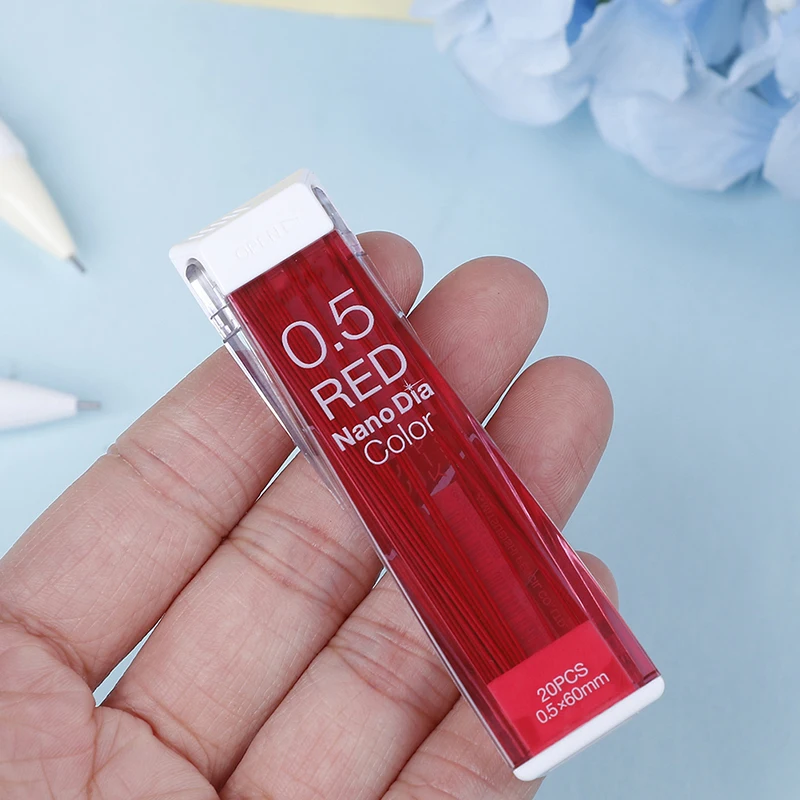 رائجة البيع 0.5 مللي متر قلم رصاص الميكانيكية الملونة الخاصة يؤدي الطلاء قلم رصاص الميكانيكية عبوات القرطاسية المدرسية اللوازم المكتبية