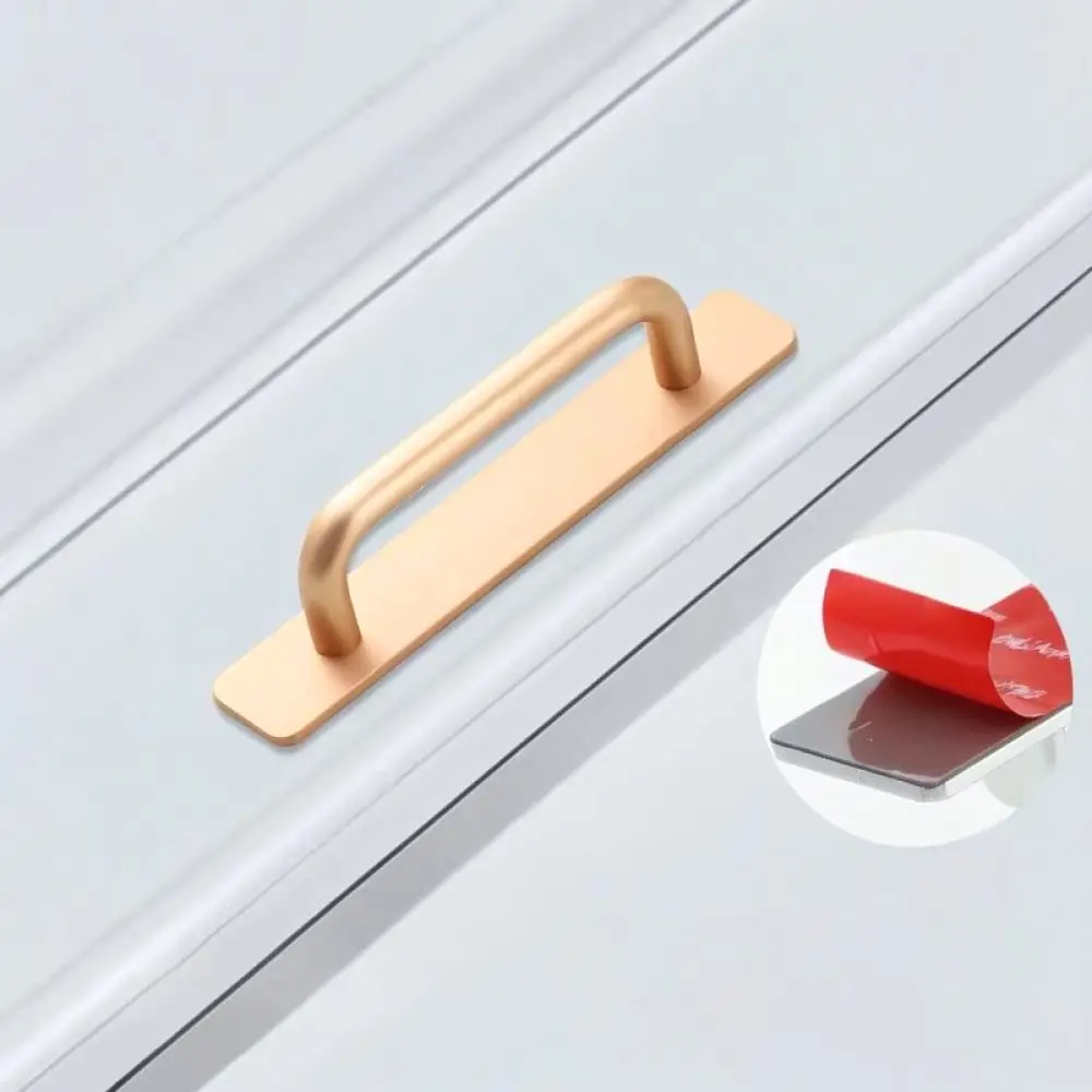 Aluminum Alloy Cabinet Handles Modern Simple Style Door Knobs For Drawers Wardrobe Cupboard Kitchen Furniture Hardware Fitting