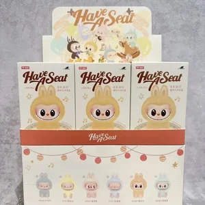 Labubu Anime -Figur hat eine Serie Serie Mysterious Box Vinyl Puppe Model Schöne Monster Replik Blind Box Kinder Geschenk Weihnachtsgeschenk 8 Hauptverkäufe geheime Spielzeug - №4