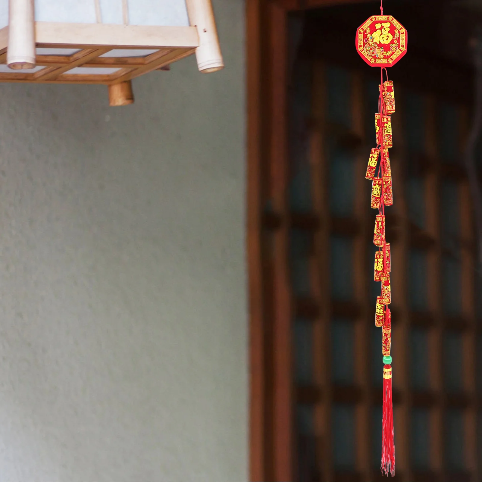 Simulated Pendant Wall Hanging Decor Firecrackers Decoration Chinese Spring Decorate