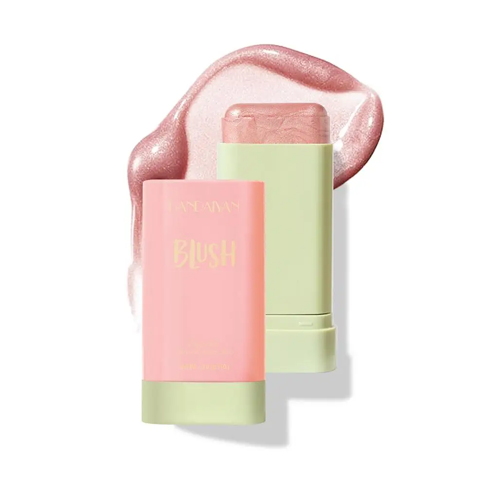 Contorno Em Pó Blush Stick, Creme Blush Vigoroso, Bochecha Estéreo Natural, Rouge Facial, Destaque Matte, Contorno De Clareamento