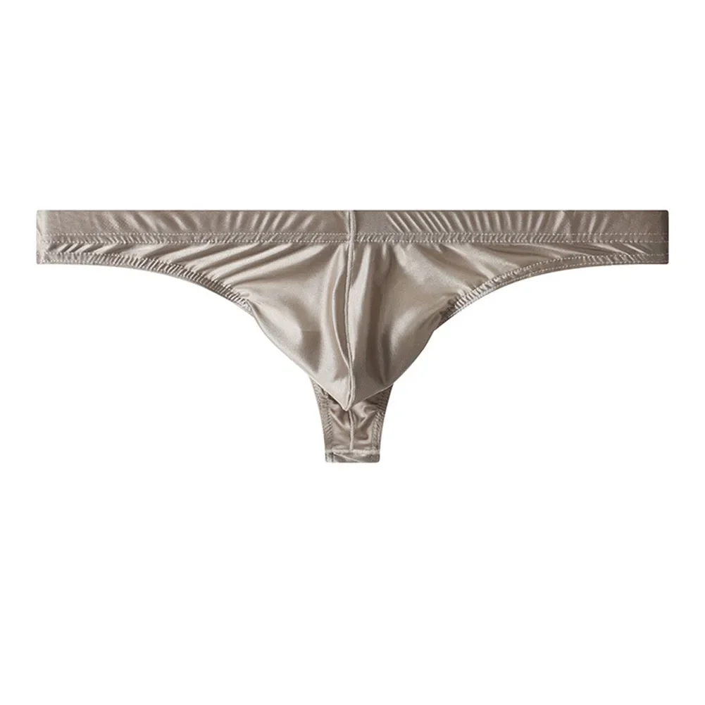 

Breathable Ice Silk Underwear Ice Silk G-String Classic Style Thongs Comfortable Fit For Men Lightweight Ice Silk Underwear