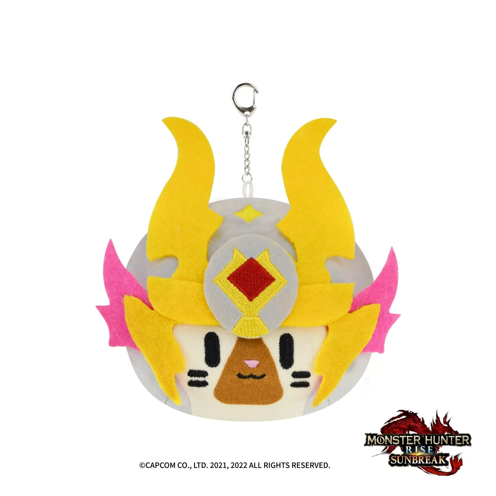 Game Hunter Rise Plush Doll Keychain Palamute Palico Soft Stuffed Keyring For Kid Girls Birthday Christmas Gifts