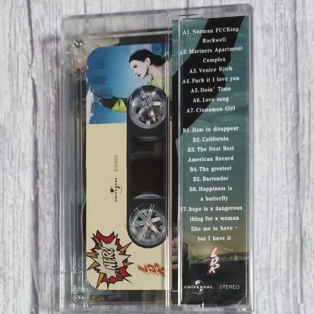 LanaDelRey NFR Music Magnetic Tape Greatest Hits Album Cassette Cosplay Walkman Car Recorder Soundtracks Box Party Music