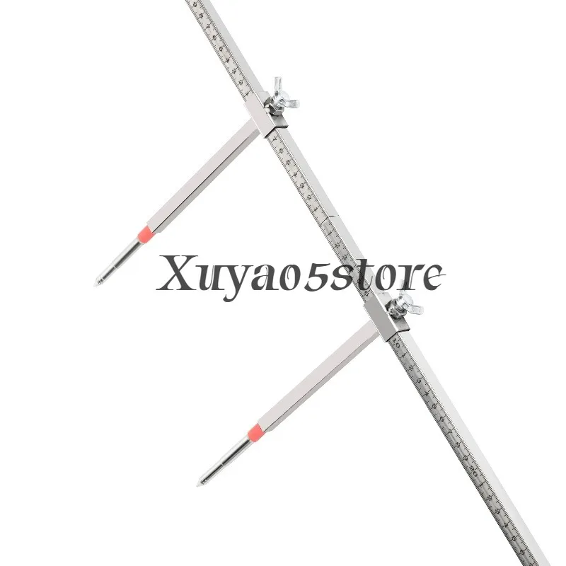 Car Sheet Metal Tools Accident Body Beam Repair Correction Inspection Stainless Steel Two-dimensional Measuring Tape
