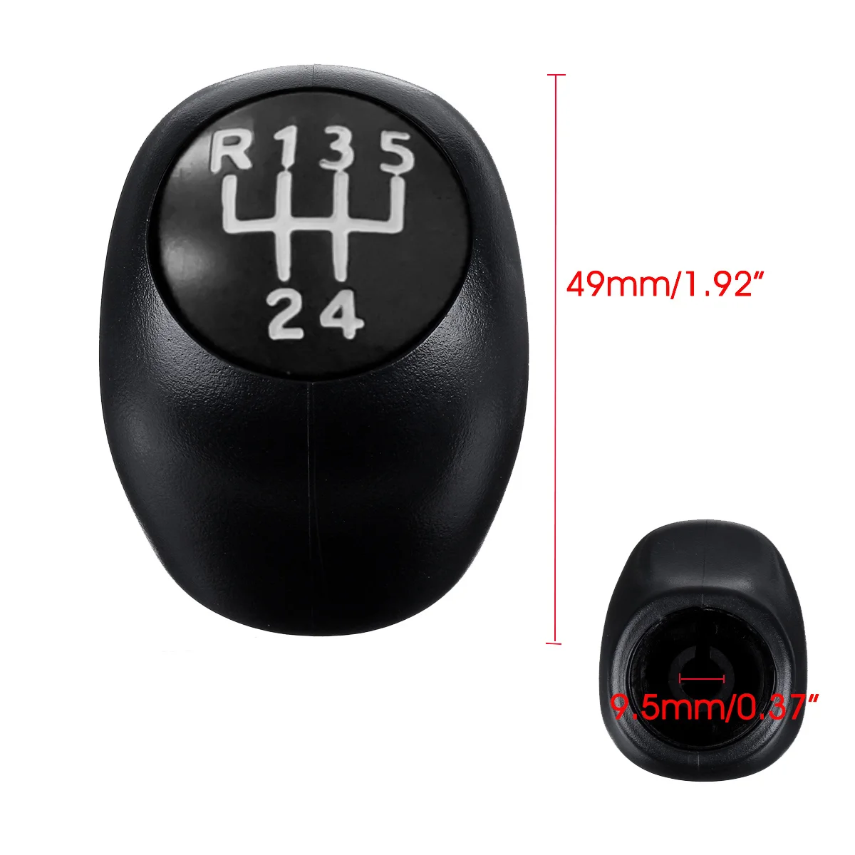 5 Speed Manual Car Gear Shift Knob Handball for Fiat Ducato Citroen Jumper/Relay Peugeot Boxer 1994-2006 735316072—L49A
