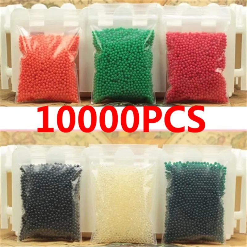 10000pcs/bag 11 kinds of color crystal mud crystal earth sponge crystal beads colored pottery bubble beads soilless cultivation