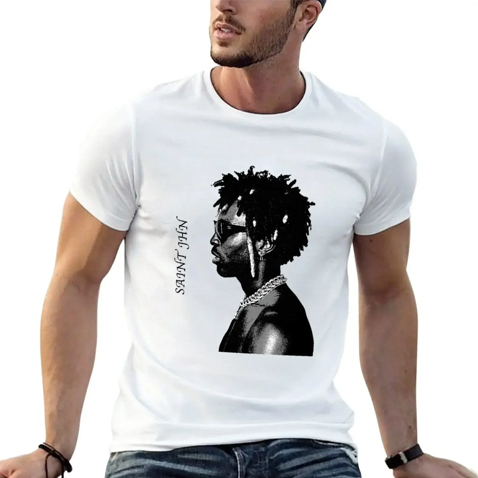 Saint JHN T-Shirt cheap stuff vintage customizeds mens funny t shirts