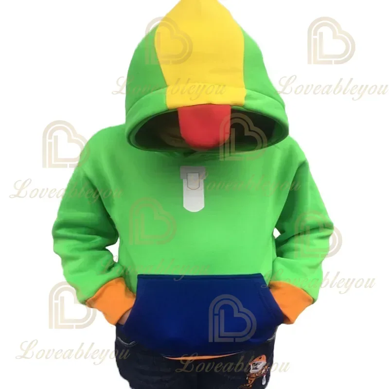 Stars-Games Cosplay Kids Anime Figures felpa con cappuccio invernale abbigliamento Pullover ragazzi felpa con cappuccio Leon-Heros cappotto vestiti