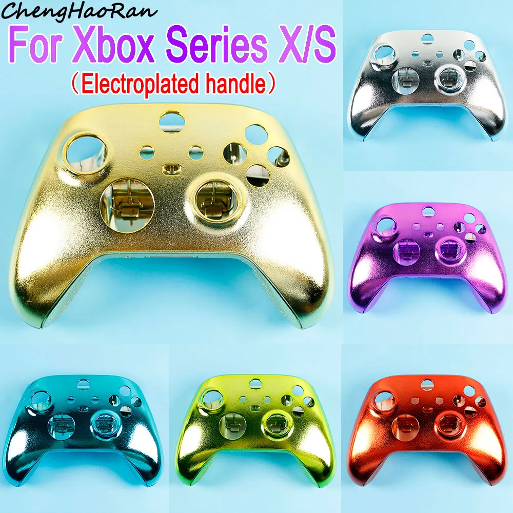 

1 Piece Replacement Controller Case For Xbox Series X/S Controller Gamepad Hard Plated Case Protective Shell Accessory