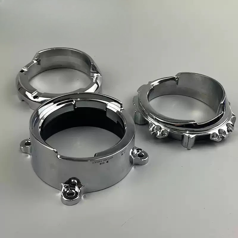 Brew‑Head Lock Outer Chrome Frame Ring Fit for WPM Welhome KD135 KD210 KD310 KD510 Semi‑Automatic Espresso Machine Repair Part