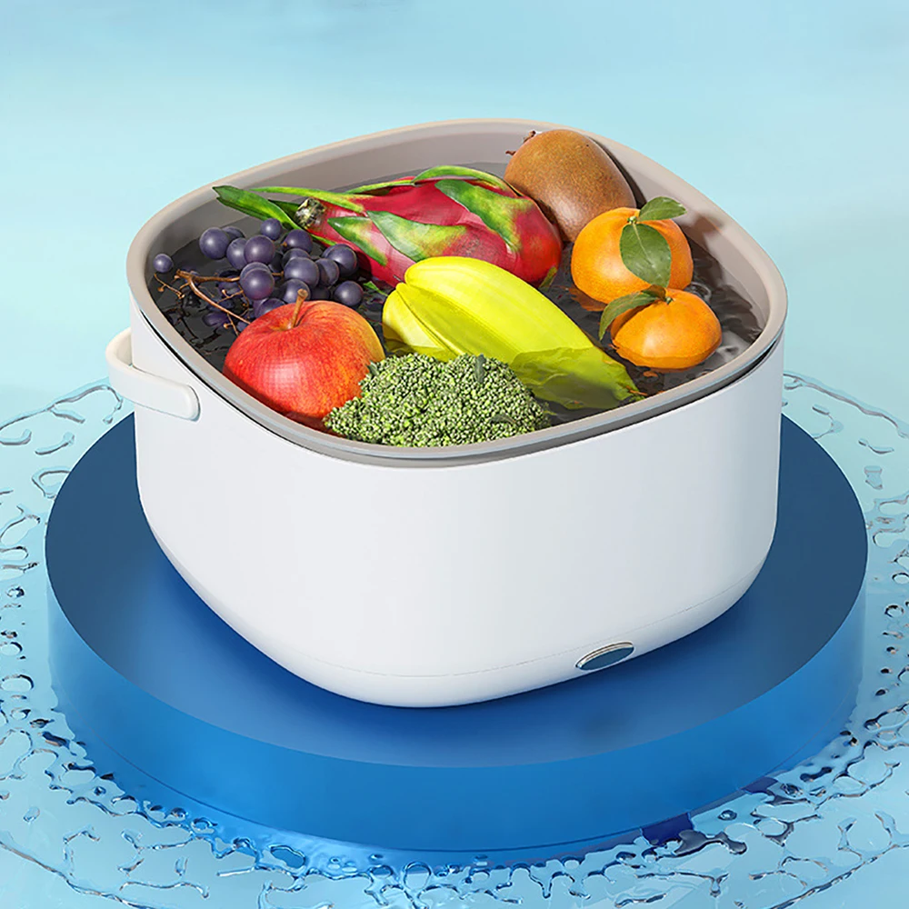 Lavatrice per frutta e verdura comodo cesto di lavaggio frutta e verdura lavaggio elettrico muslimamina