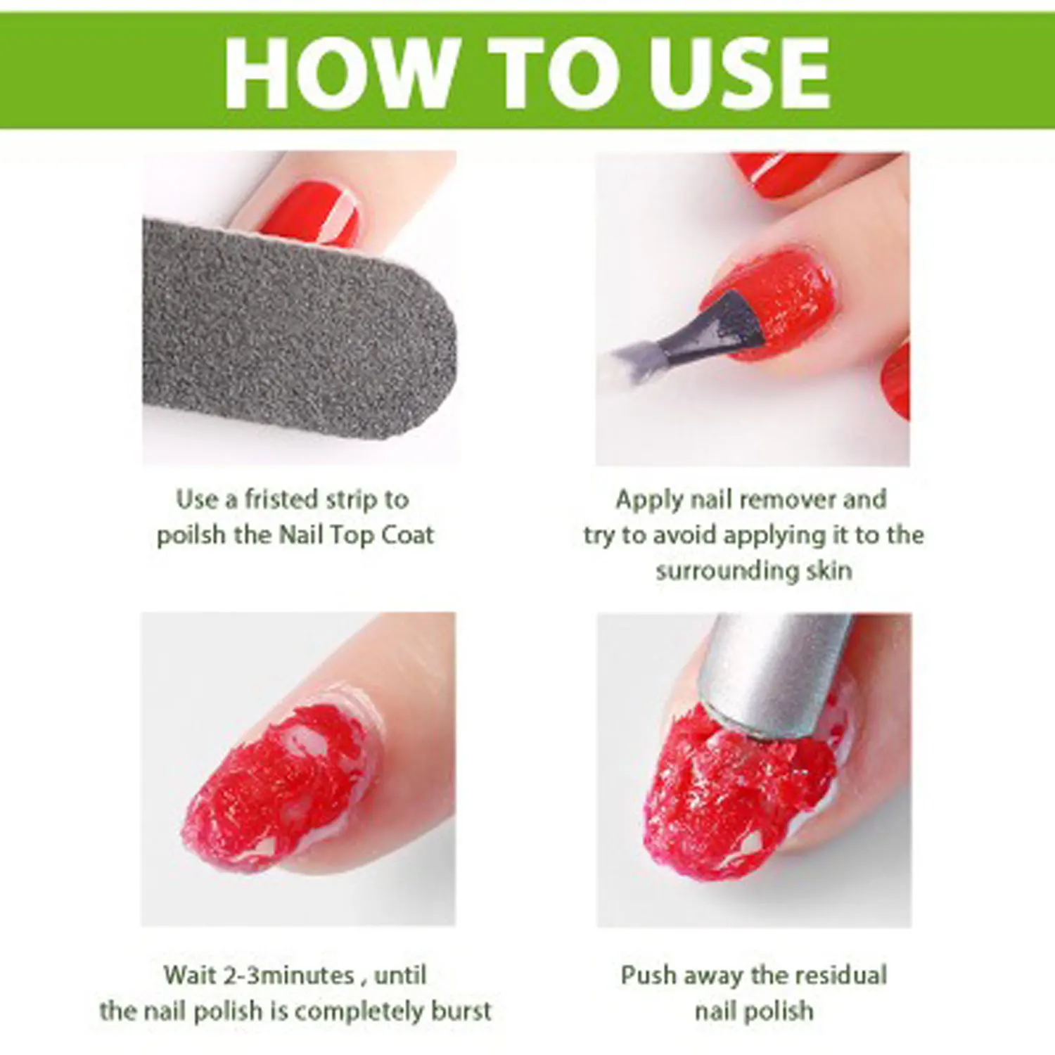 2 uds 15ml removedor de Gel de esmalte de uñas agente de limpieza rápida para uñas Gel limpiador de manicura suministros para viaje hogar salón de belleza