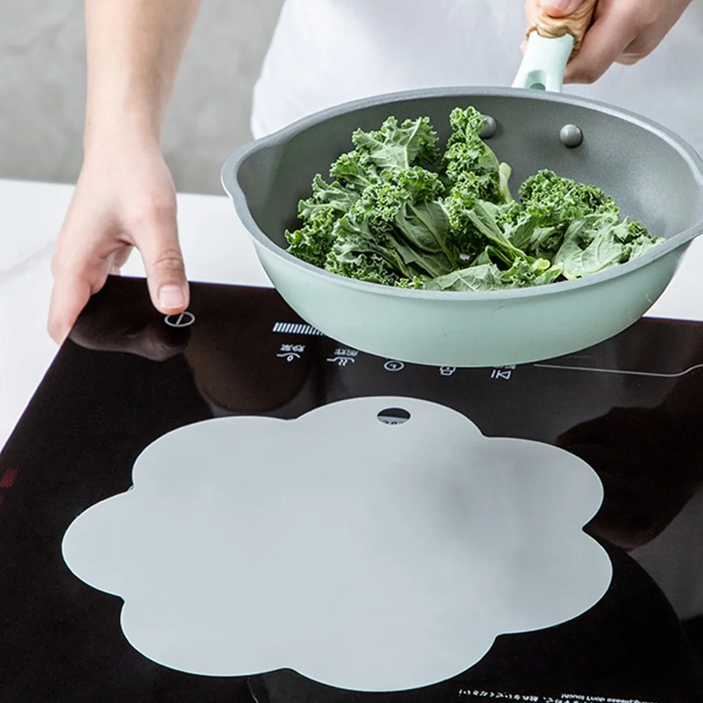 

1pc Induction Cooker Protection Pad Reusable Heat Resistant Oil Proof Fiberglass Mat Non-Slip Kitchen Supply For Stove Home