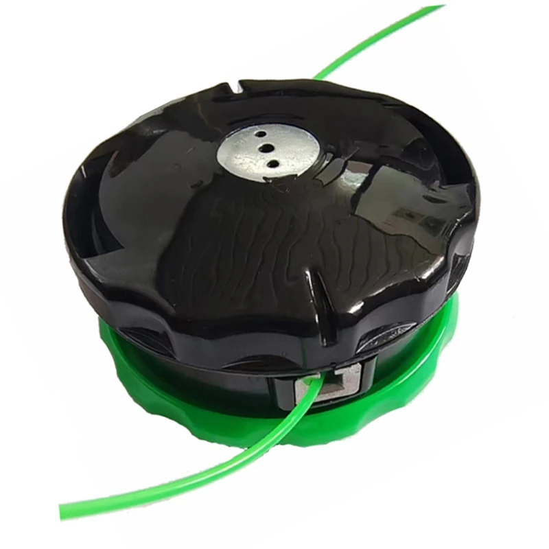Lawn Mower Trimmer Head, Grass Nylon Head, M10x1.25 Threaded