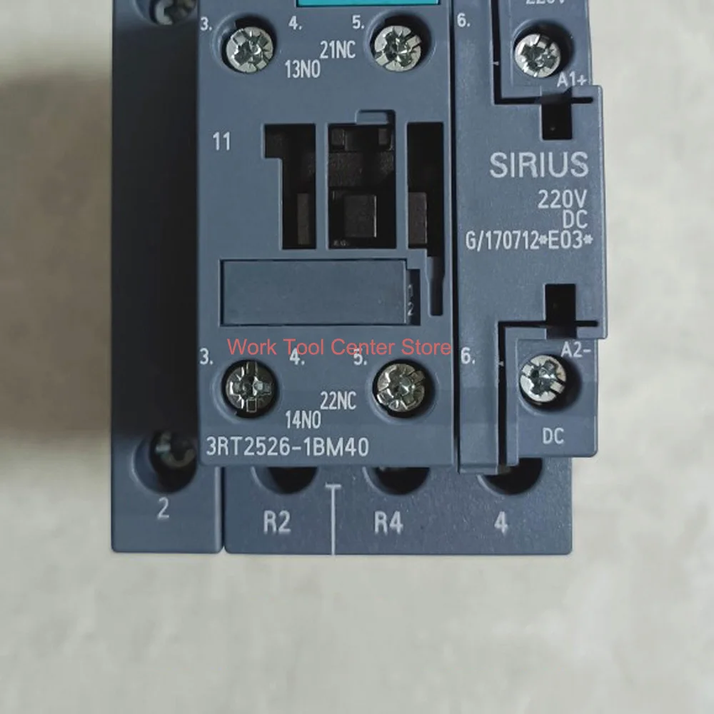 الأصلي الكهربائية 2NO 2NC وحدة قواطع الطاقة 3RT2526-1BM40 تيار مستمر 220 فولت الجهد التتابع الاتصال كتلة مصعد 4 الأقطاب AC-3 25A 400 فولت #3