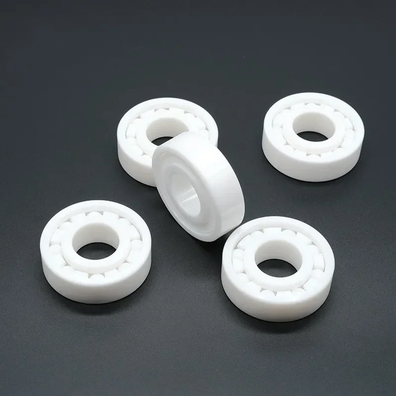 1pcs 6200 6201 6202 6203 6204 6205 6206 6207 Full ZrO2 Ceramic Zirconia Bearing Good Quality Double Sided Sealed