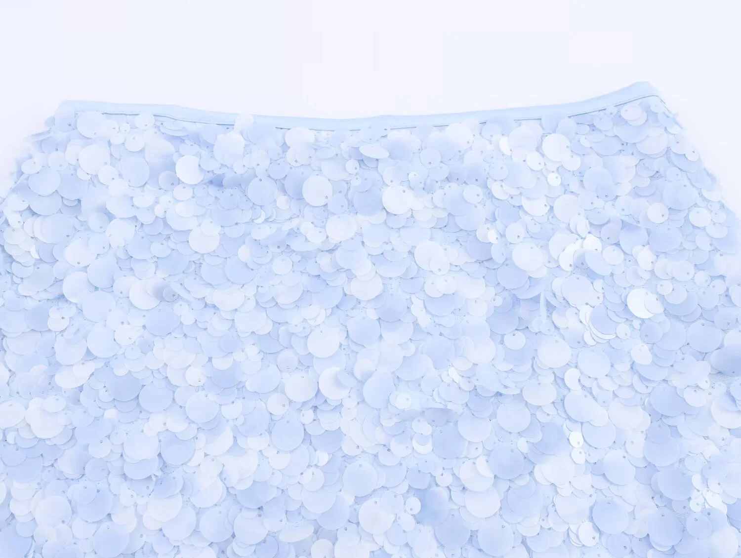 ملابس نسائية صيفية أوروبية وأمريكية جديدة، تنورة قصيرة بسيطة وعصرية بقصة ضيقة على الورك معانقة بالترتر