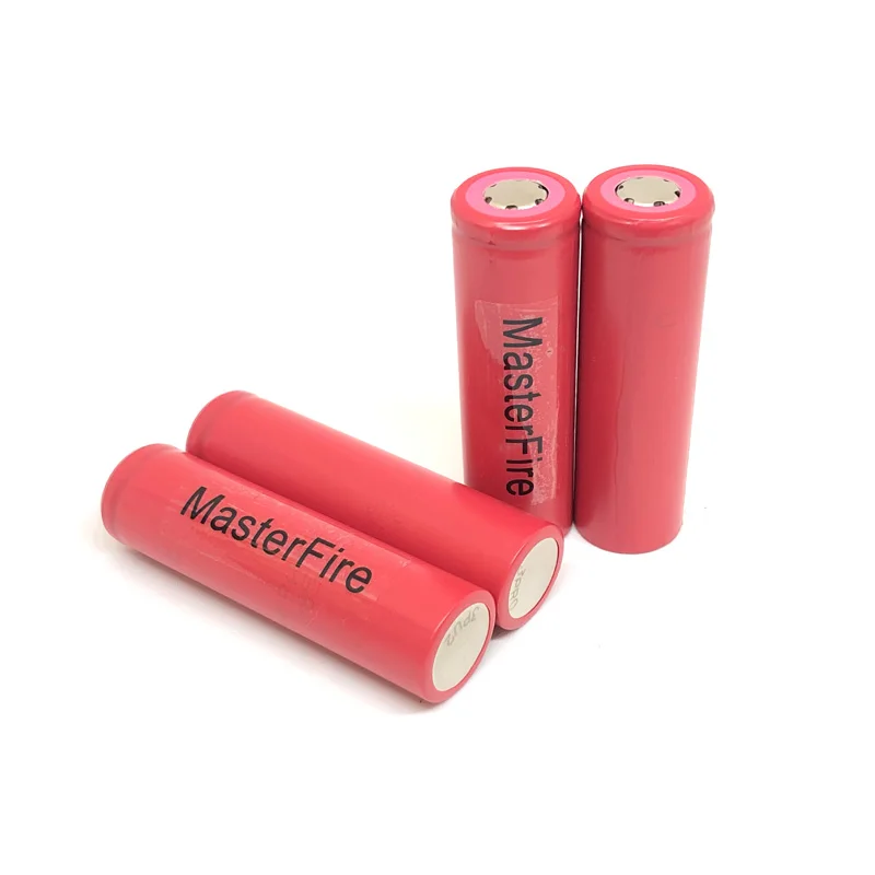 

4pcs/lot MasterFire Original 18650 3.7V 2200mah UR18650AA Li-ion Battery Rechargeable Lithium Batteries Cell For E-cigs Torches