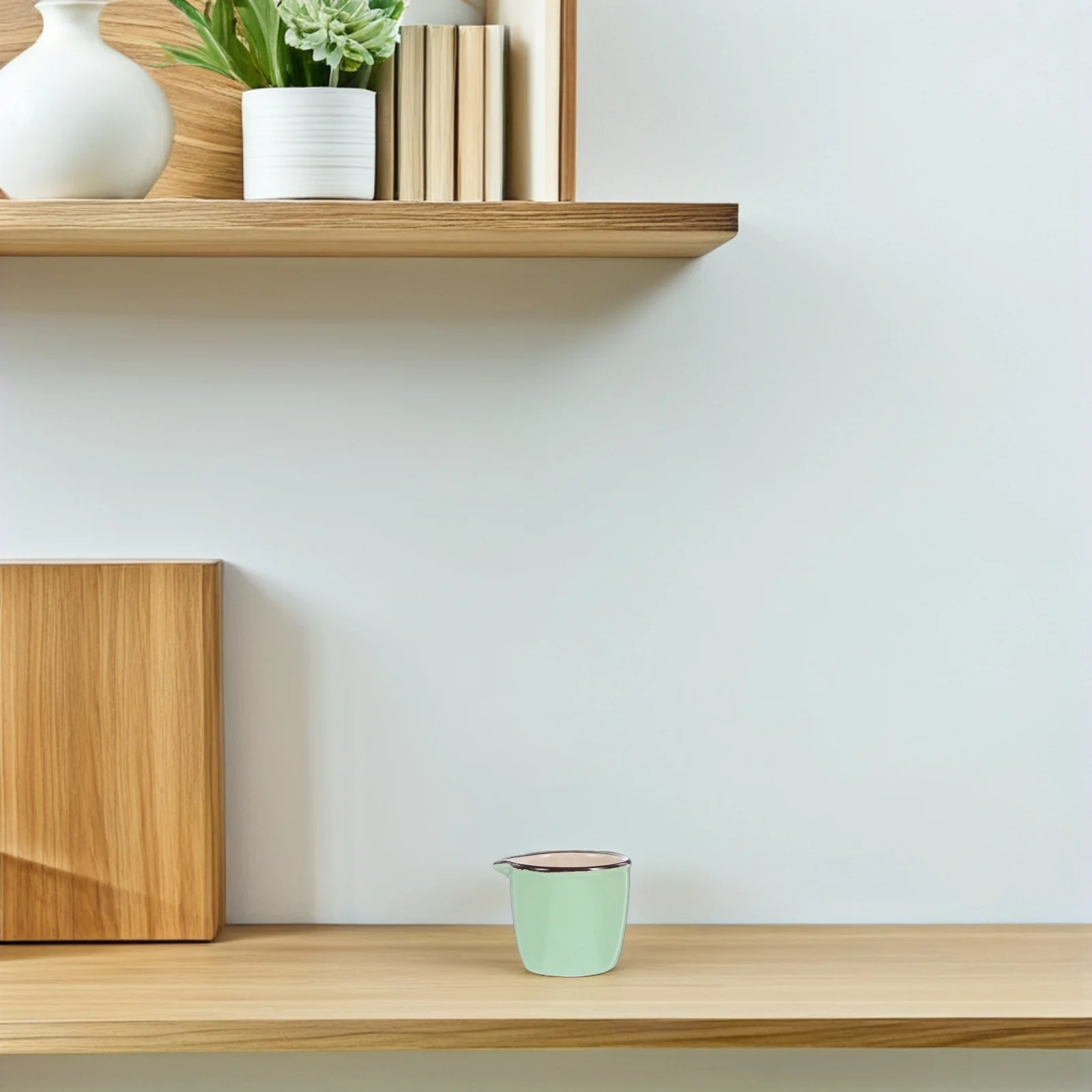 

Ceramic Condiment Sauce Spout Design Easy Clean Pepper Juice Holder Snack Side Dish Bowls Tray Coffee Tableware