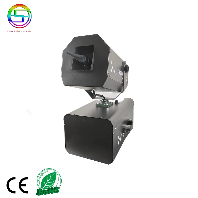 Shangcheng Rts High Power 2000W 3000W Dmx Moving Head Snow Machine Remote Wire Control for Wedding Show Stage Lighting Equipment