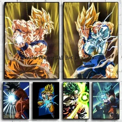 Anime Dragon Ball Goku Vegeta HD Affiche, Image Classique, Sang Chaud, Peinture Murale, Salon, Décoration Intérieure, Cadeaux D'anniversaire, Haute Qualité