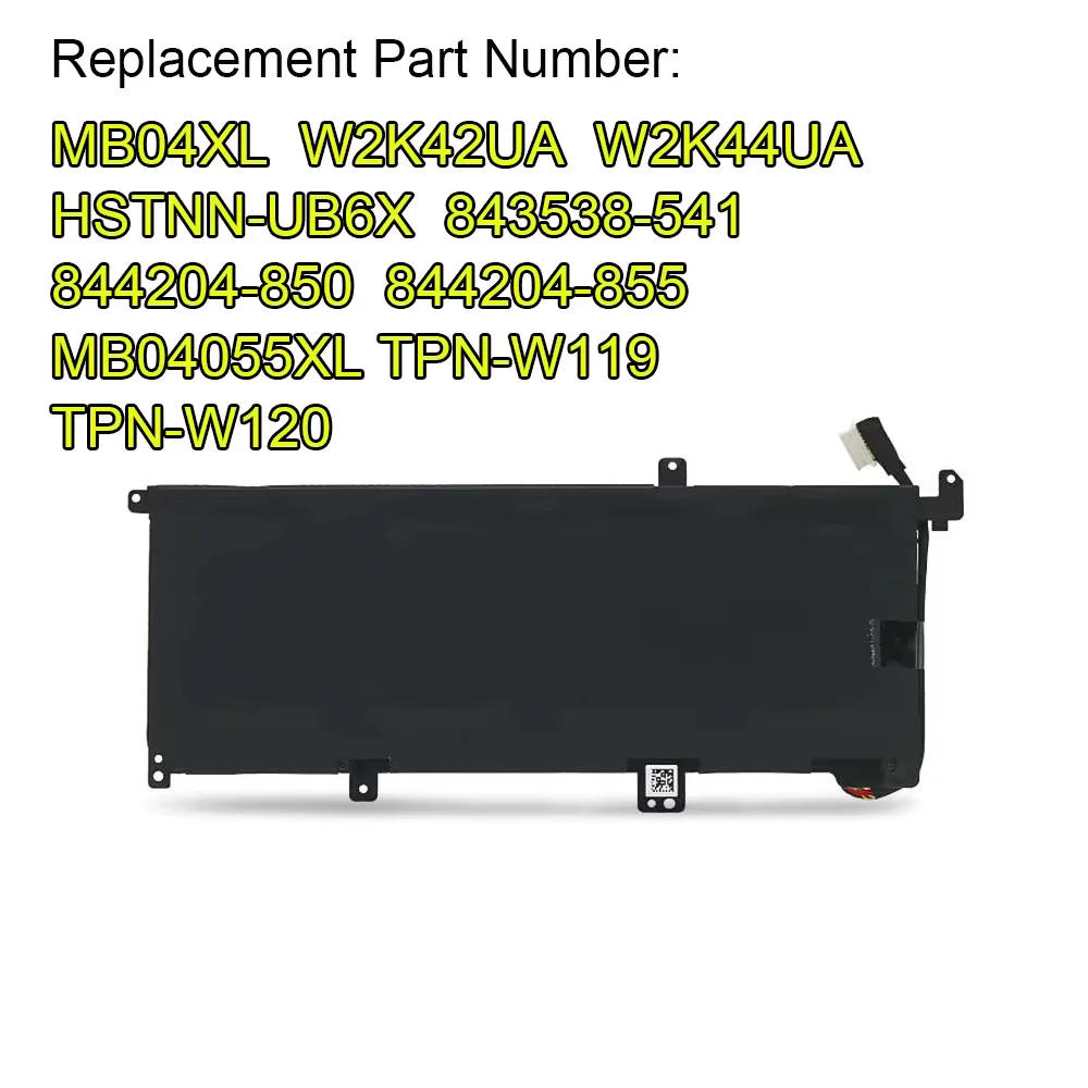 DODOMORN MB04XL Laptop Battery For HP Envy X360 15-AQ000NX 15-AQ103NO 15-AQ004UR 15-AR010CA M6-AQ003DX 15.4V 55.67Wh 3470mAh