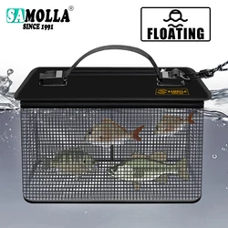 Fishing Protection Live Fish Bucket Box Portable Quick Drying Bucket Outdoor Fishing Gear Collapsible Fishing Net Cage