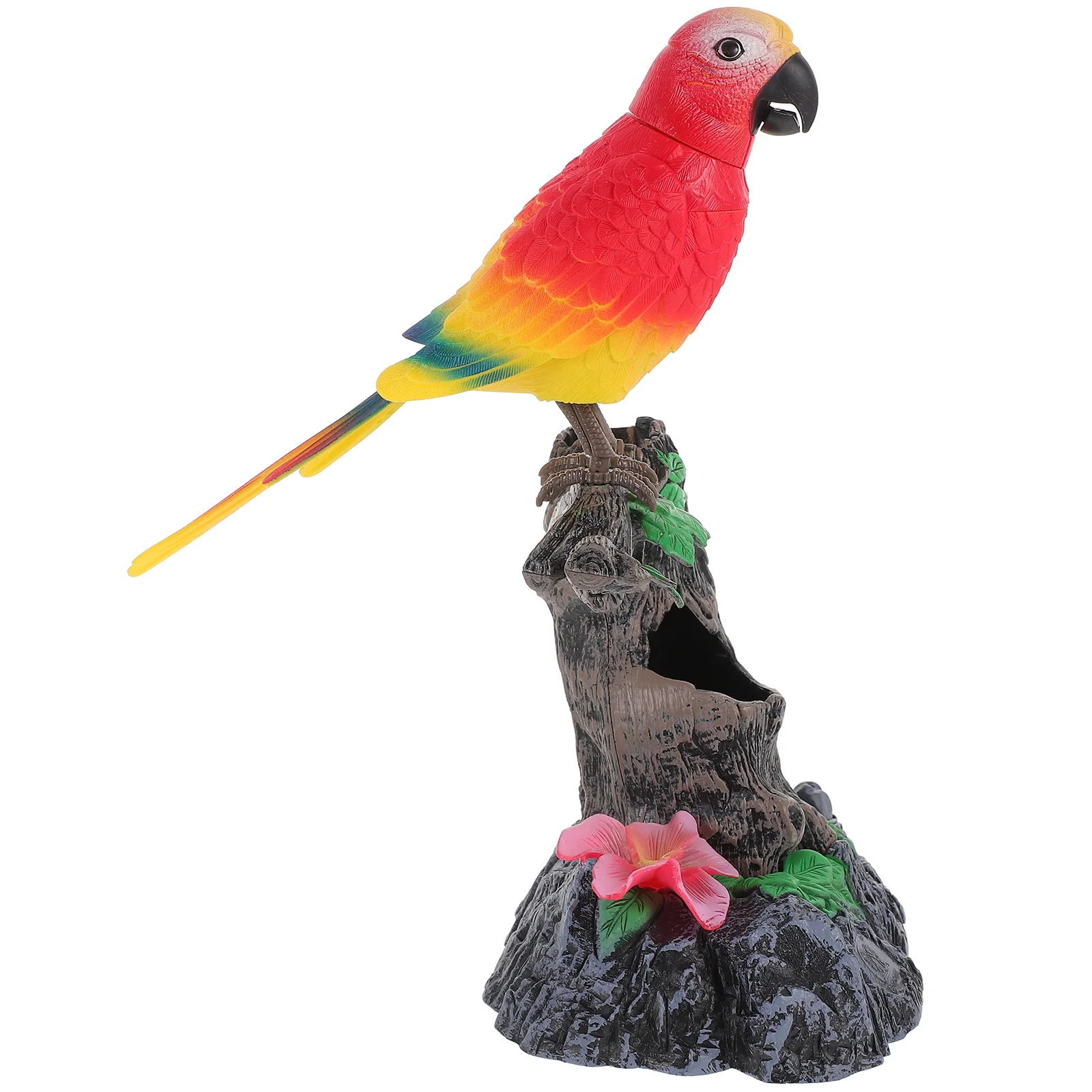 Parrot Voice Control Toy Talking Electric Recording Stuffed Household Decorate Adorable Abs Bird Child Childrens Toys