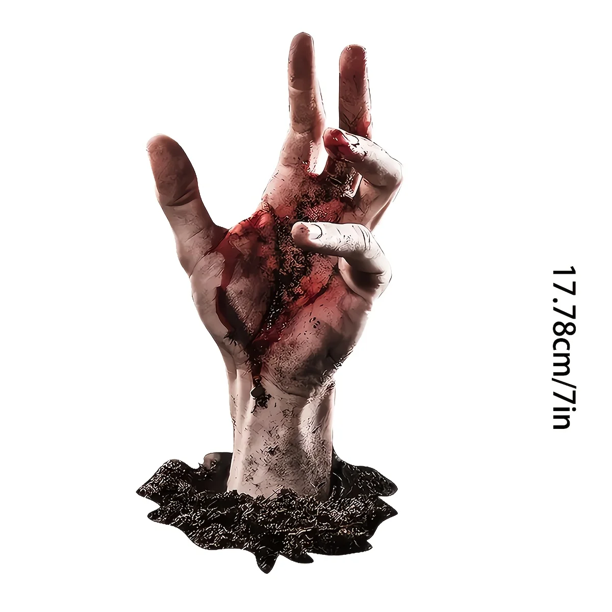 Zombie Hand Halloween Wall Sticker 7