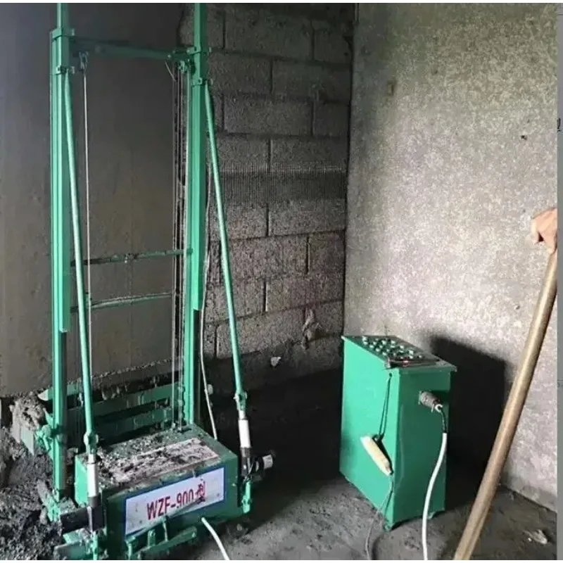 Automatic Wall Screeding Plaster Machine Wall Cement Spray Plaster Smoothing Machine