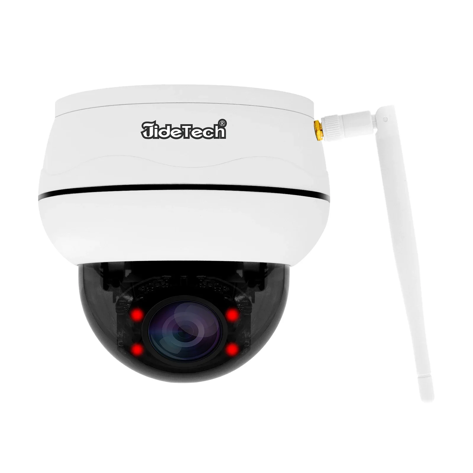 JideTech 5MP Wireless PTZ Security Network Camera Built-in SD Card Slot(Max Support 256GB) Human Detection Auto Tracking Feature