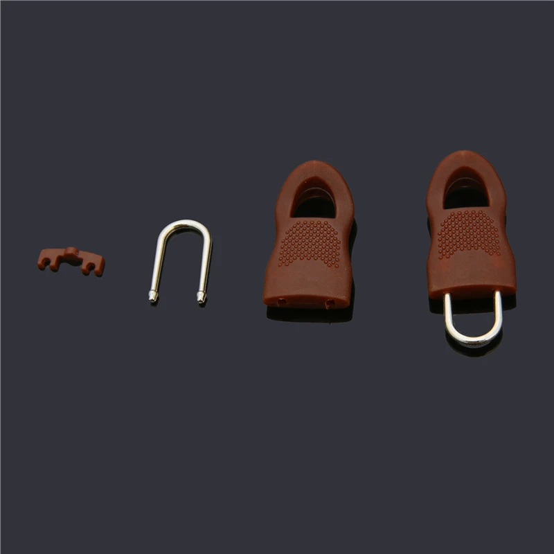 8Sets/lot Replacement Zipper Puller For Clothing Zip Fixer For Travel Bag Suitcase Backpack Zipper Pull Fixer For Tent Garment