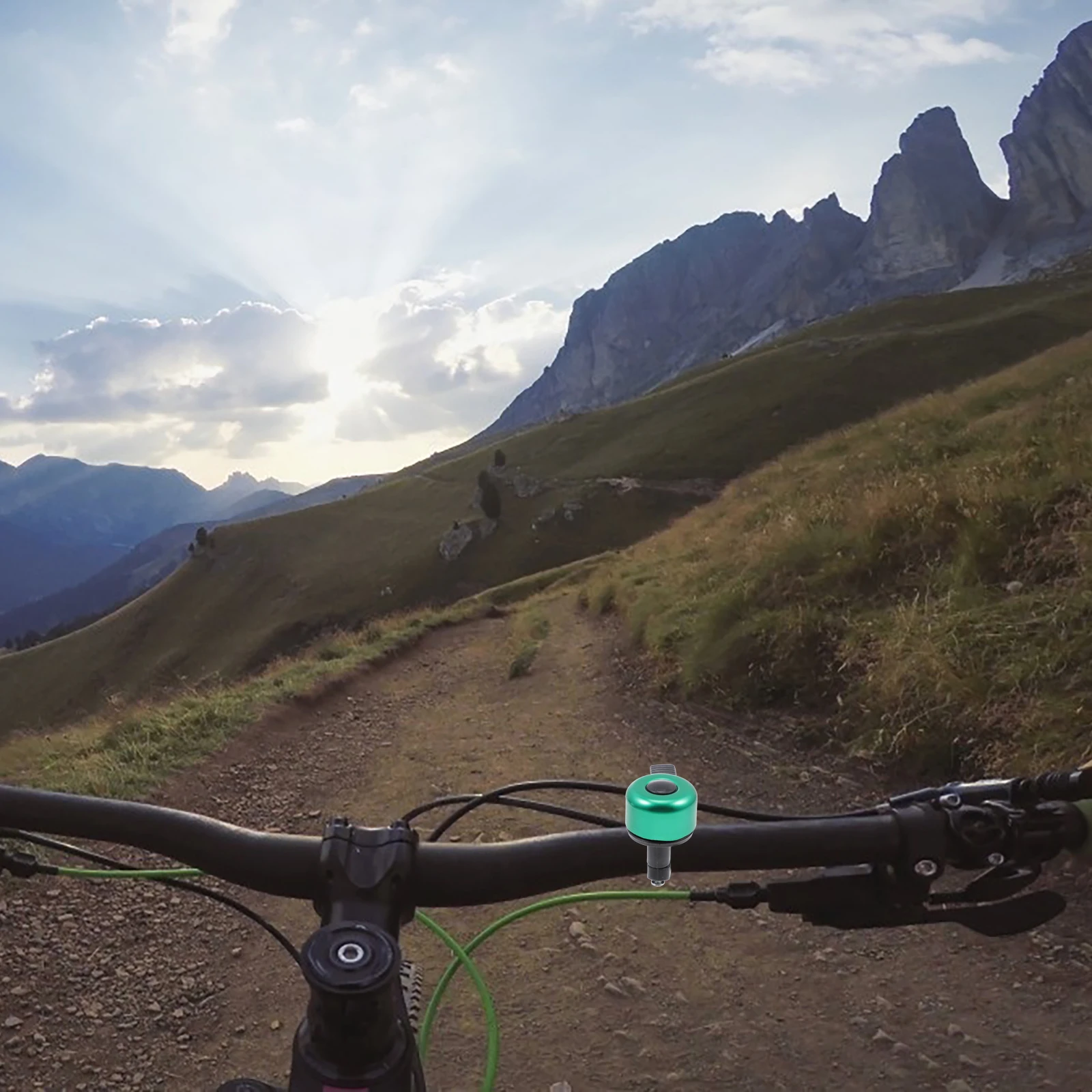 

Cycling Bell Lightweight Alloy Handlebar Trumpet for Road Bike Mountain Bike Urban Bikes Scooter Kids Adjustable Reliable