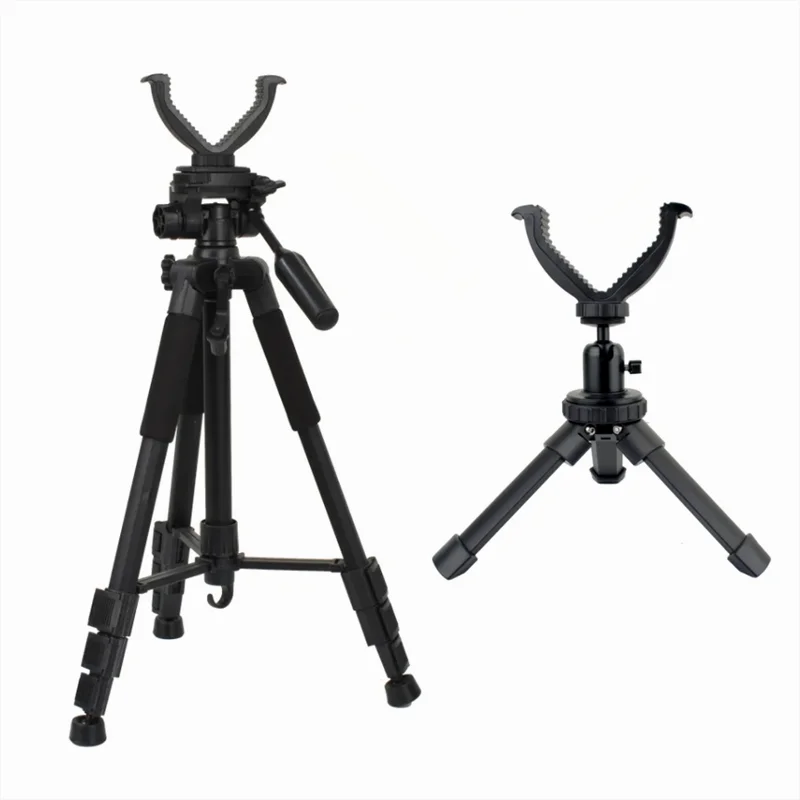 

Аксессуары для охоты на открытом воздухе Штатив для охоты фотосъемка искусственный алюминиевый V-образный держатель для стрельбы Универсальный штатив для камеры
