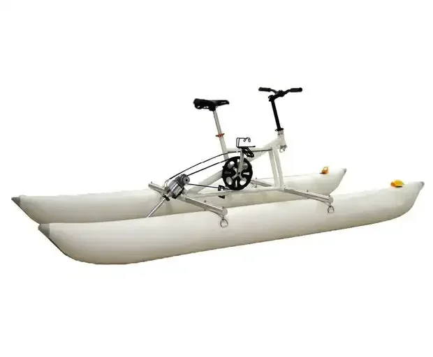 Favorite New Design Inflatable water bike pedalo pedal boat for sale