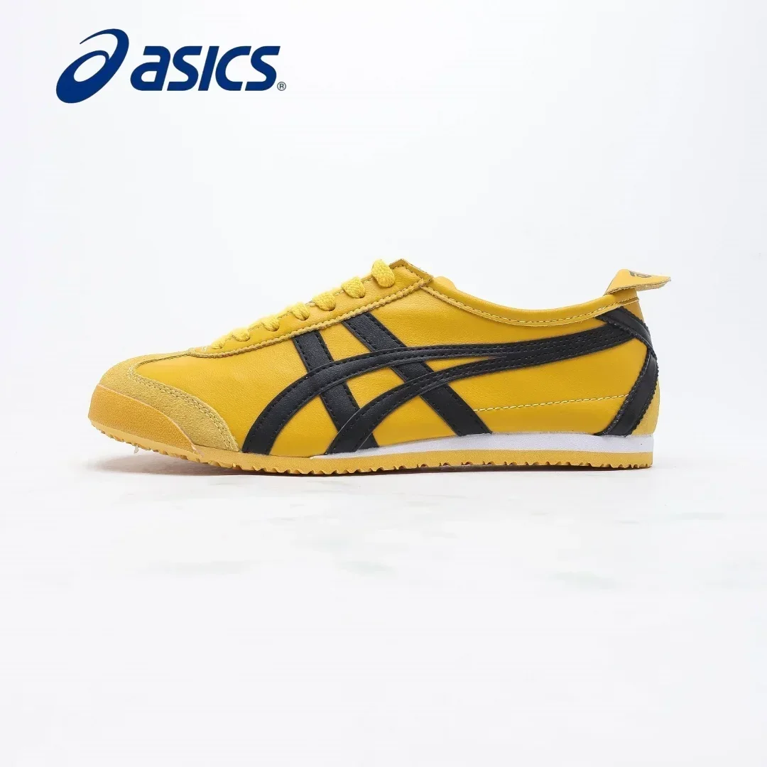 Classic  Asics Onitsuka Tiger MEXICO 66 Running Shoes Women Men Breathable Mesh Soft Sole Comfortable Sport Shoes Flat Shoes