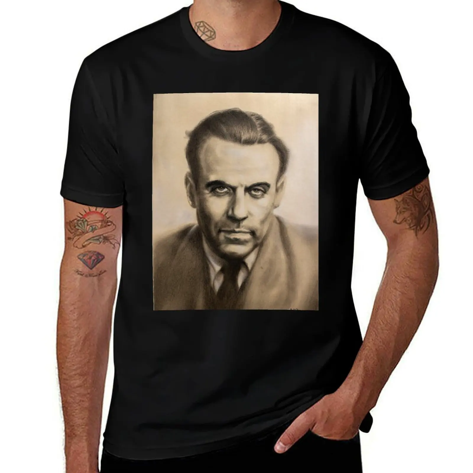 Louis-Ferdinand Ce?line T-Shirt Plus Size Loose Fit T-Shirt