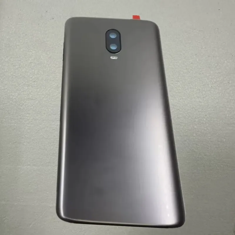 Szklana tylna obudowa, klapka baterii, etui z obiektywem aparatu do naprawy/wymiany telefonu Oneplus 6T — zdjęcie produktu 2