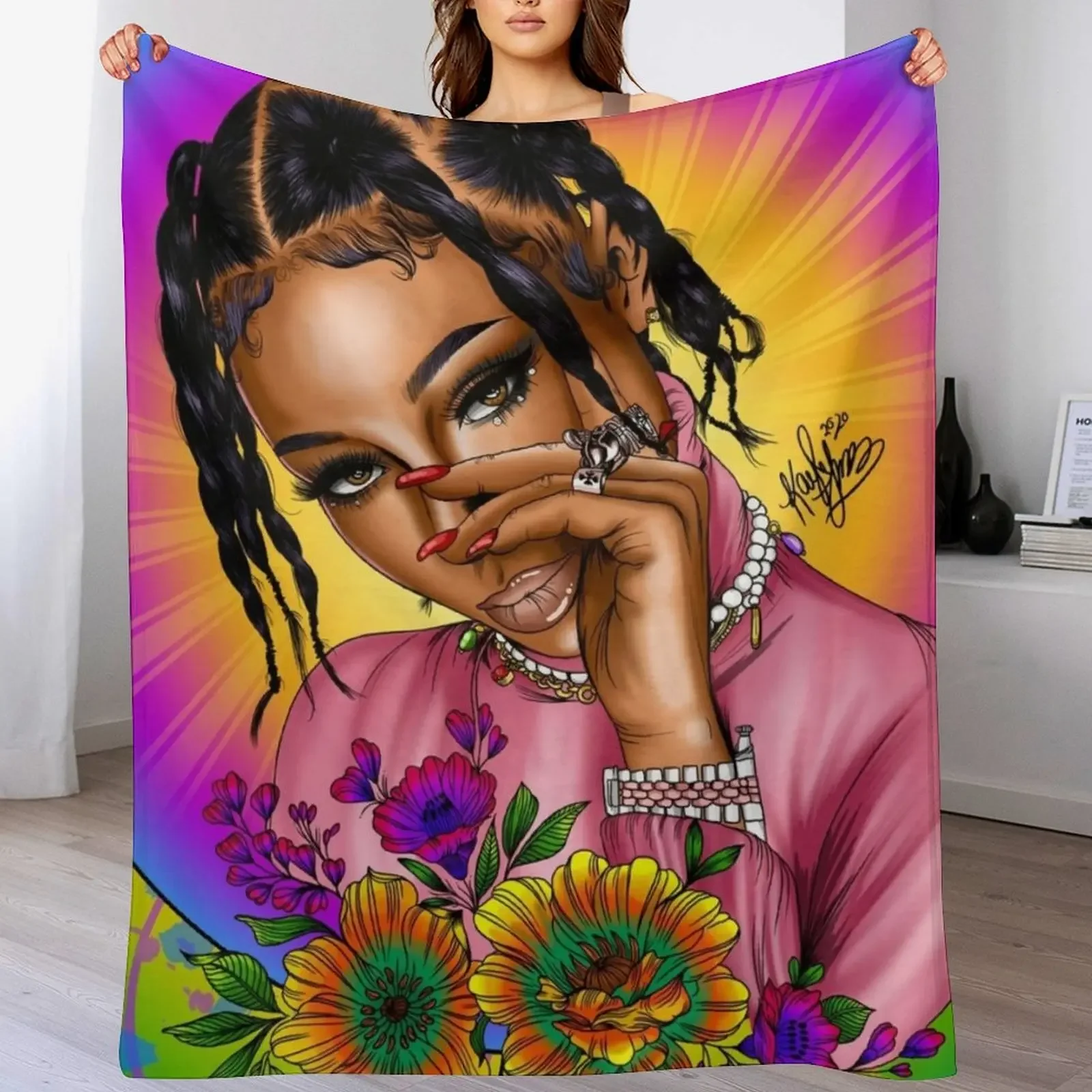 

Coi Leray Tapestry Throw Blanket Winter beds blankets and throws Sofas Fashion Sofas Blankets