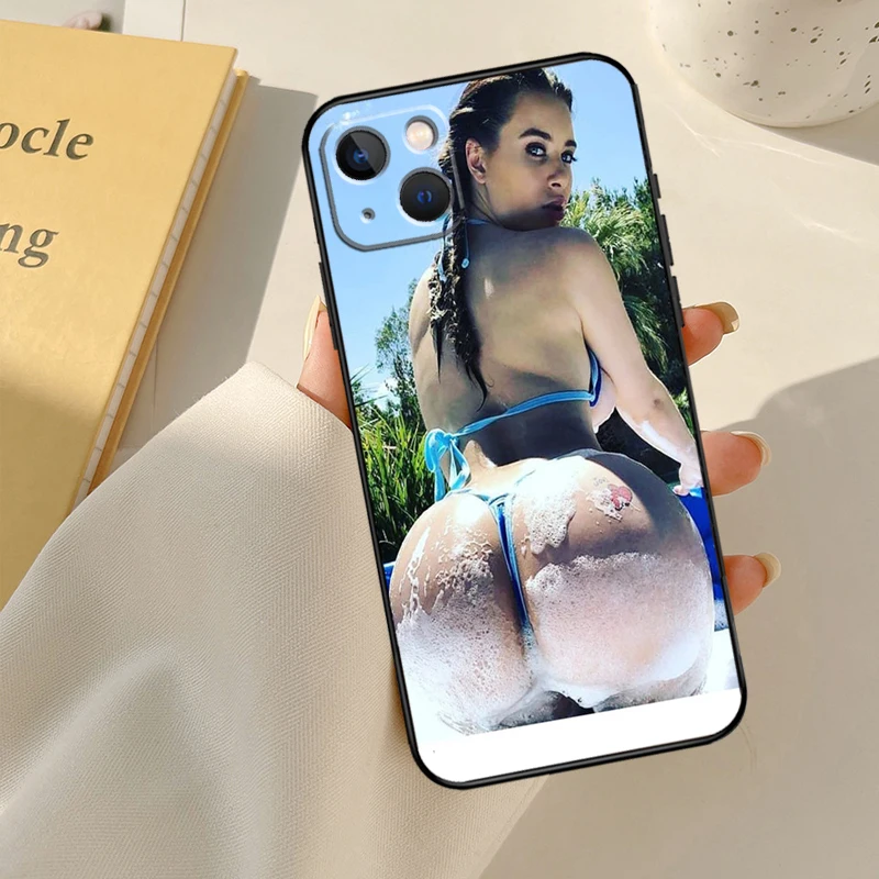 Sexy Lana Rhoades Phone Case For iPhone 13 12 11 14 15 Pro Max Case For iPhone XR X XS Max 7 8 Plus SE Coque Capa