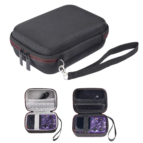 Bolsa de almacenamiento dura EVA para consola de juegos R36S/R35S, funda protectora portátil resistente a los arañazos para RG35XX Accesorios RG353V/VS