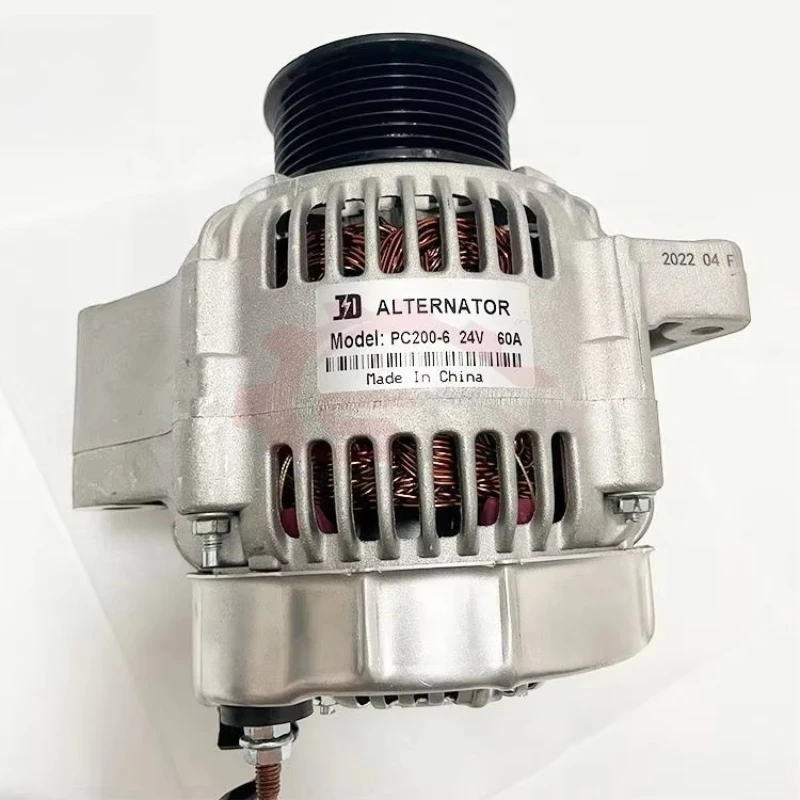 

600-861-3111 Alternator for Komatsu Excavator PC200-6 24V 60A 600-861-3111