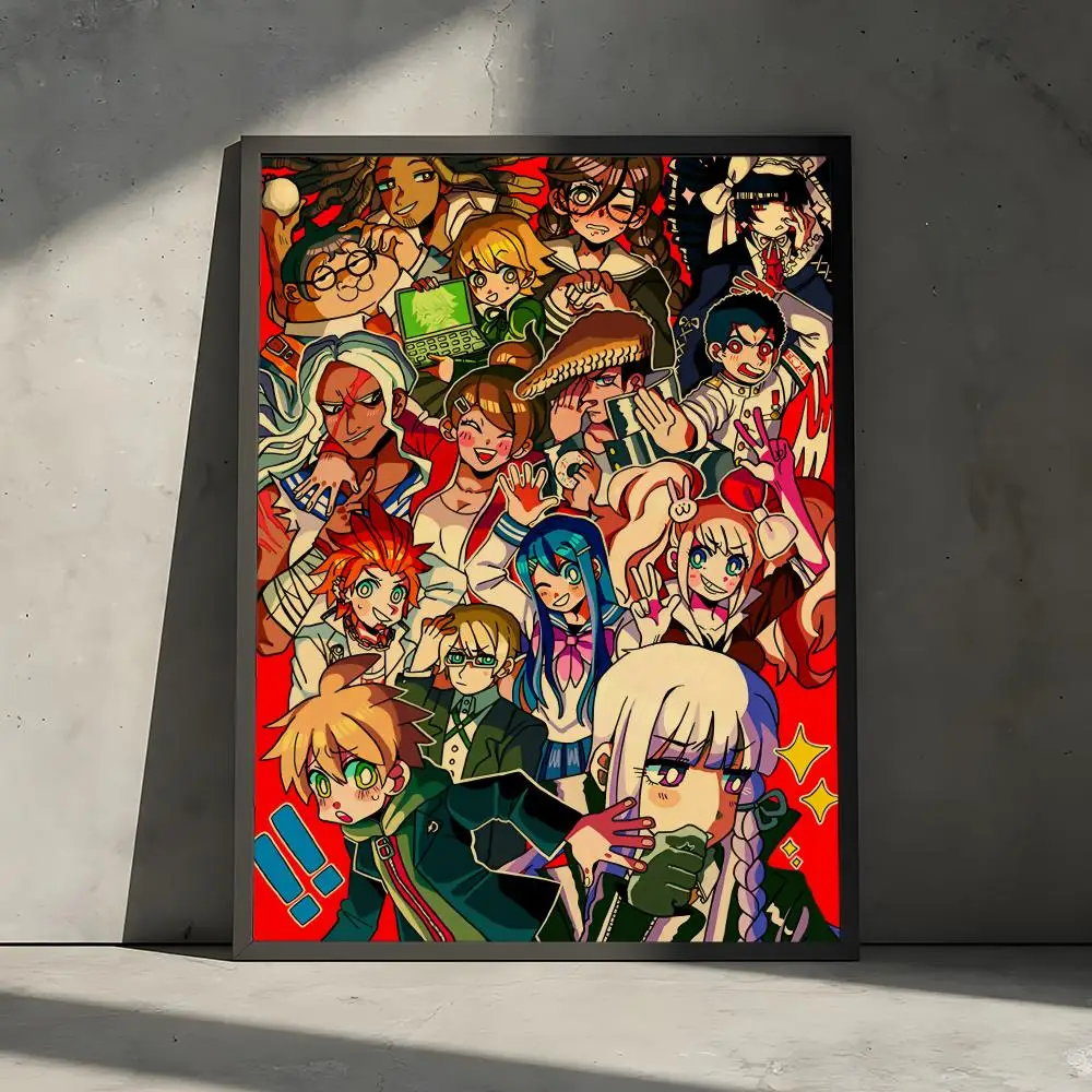Anime-Film D-DanGanRonpAS Poster, dekorative Wandkunst, Aufkleber, Wandbild, Fotodruck für Zuhause, Wohnzimmer, Flur, Dekoration – Detail 21